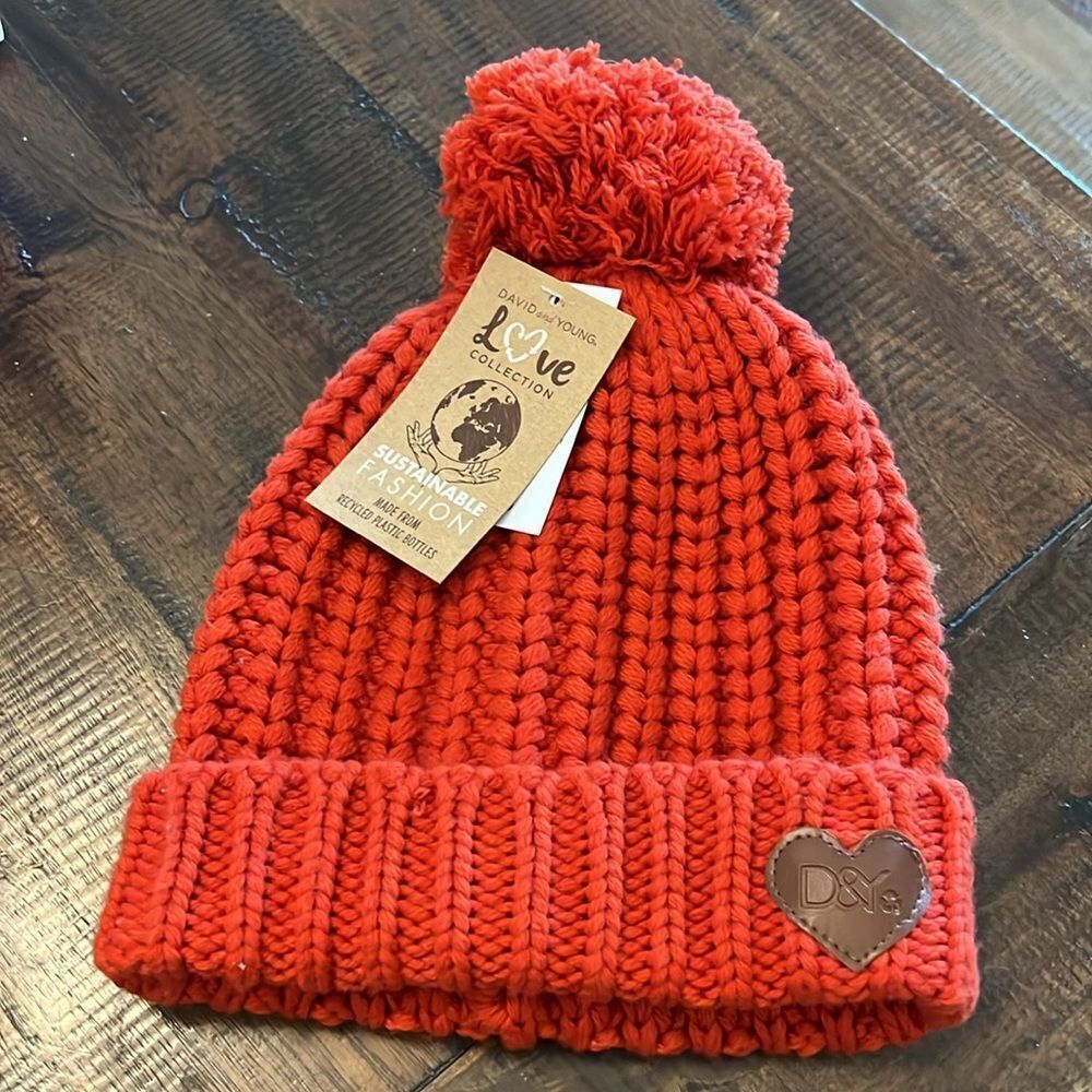David And Young Love Collection Knit Beanie